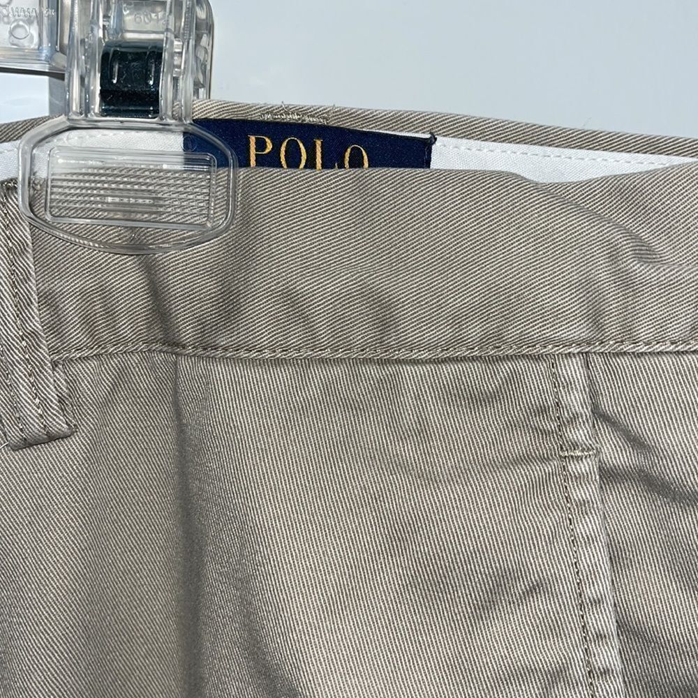 Tan Beige Polo Ralph Lauren Chino w/tag casual Casual summer pants 38 x 28” - Picture 2 of 11